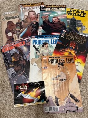 Star Wars Comic Lot — Brown, Tan, Yellow, Black